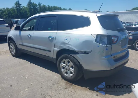 2016 Chevrolet Traverse Ls из США, поврежденный, VIN 1GNKRFEDXGJ107615